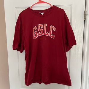 Gymshark Maroon GSLC Short Sleeve T-Shirt